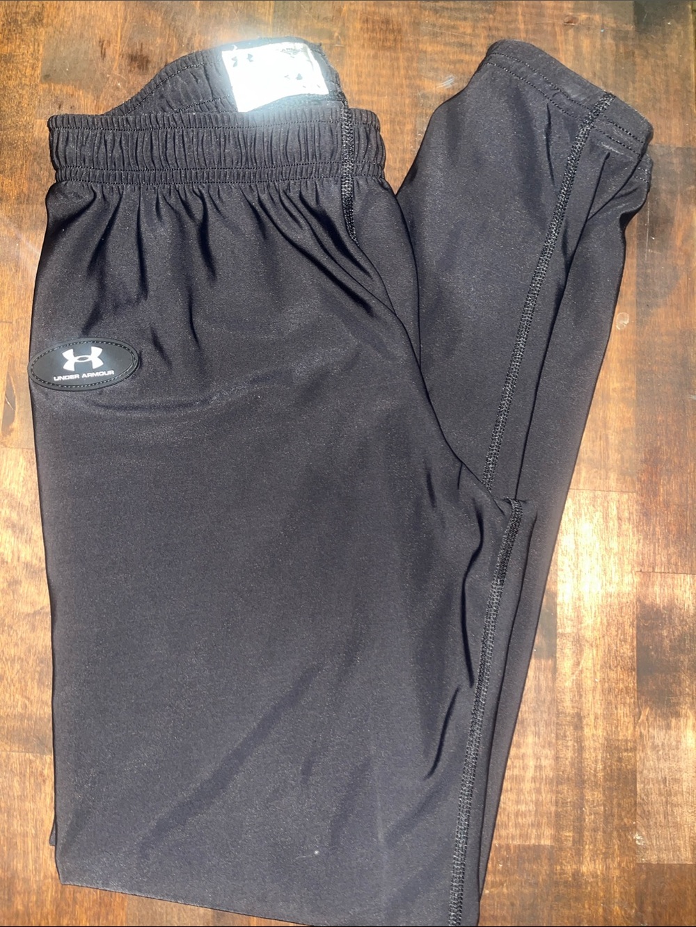 Under Armour Kids Black Athletic Jogger Sweatpants